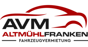 Logo AVM ALTMÜHLFRANKEN GmbH, Fahrzeugvermietung, Autovermietung Altmühlfranken, Weißenburg, Treuchtlingen, Ellingen,
